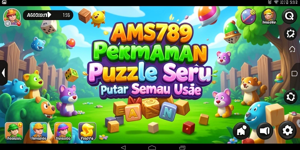Tampilan gameplay AMS789 yang seru dan menantang dalam genre Puzzle.