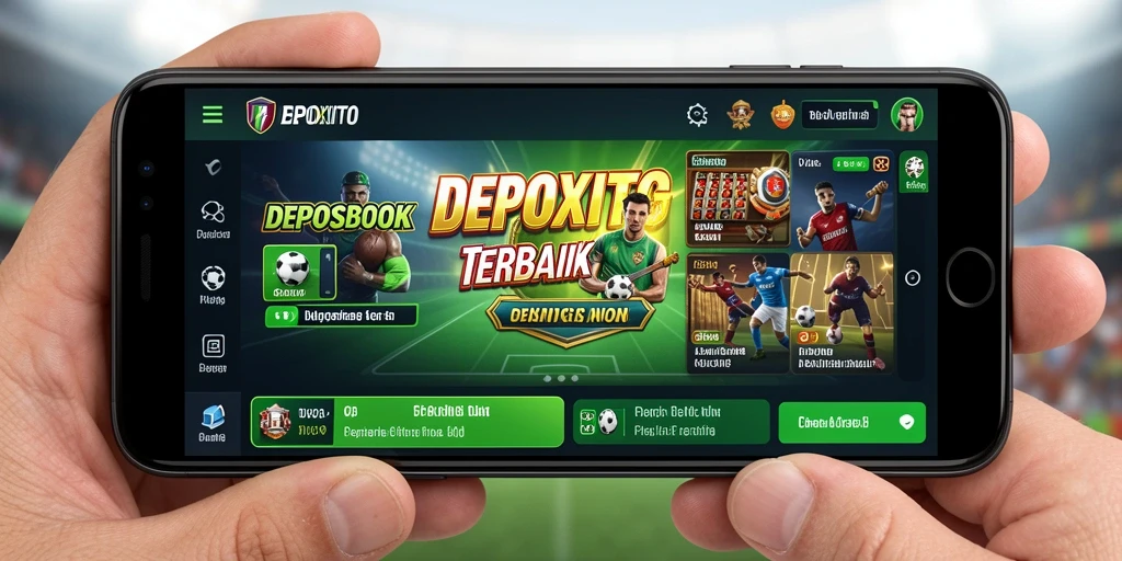 Tampilan antarmuka aplikasi DEPOXITO yang menarik dan informatif.