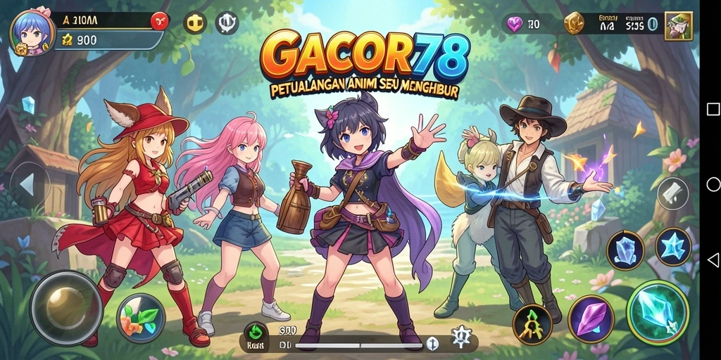 Gameplay seru dan dinamis dalam GACOR78.
