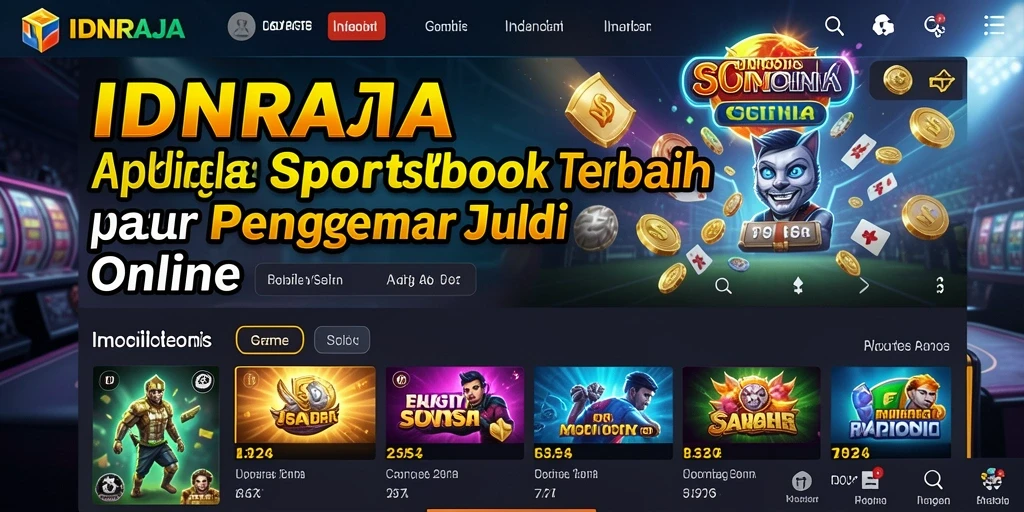 Tampilan screenshot IDNRAJA dengan berbagai opsi taruhan olahraga yang menarik.