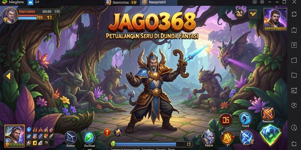 Screenshot menampilkan aksi gameplay seru di <strong>JAGO368</strong> yang menantang.