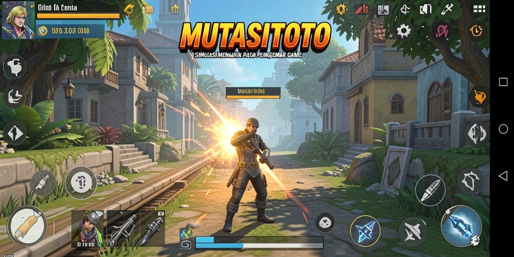 Gameplay seru di MUTASITOTO dengan karakter kustomisasi.