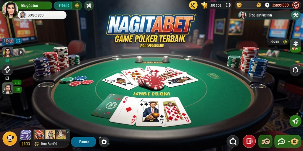 Gameplay menarik dalam aplikasi poker NAGITABET.