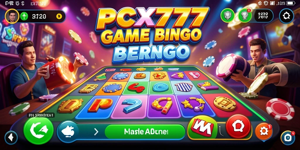 Screenshot PCX777 menampilkan aksi seru permainan Bingo yang menghibur.