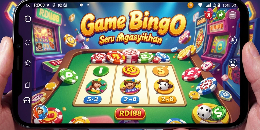 Tampilan gameplay Bingo yang menarik dan interaktif di RDI88.