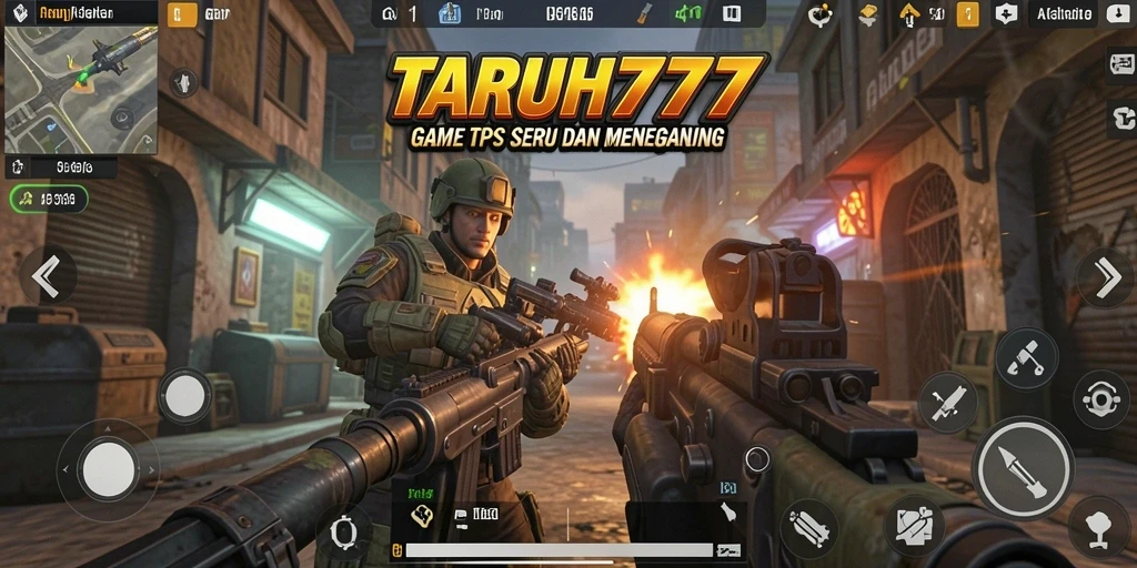 Tangkapan layar TARUH777 menunjukkan aksi gameplay menegangkan dalam pertempuran.