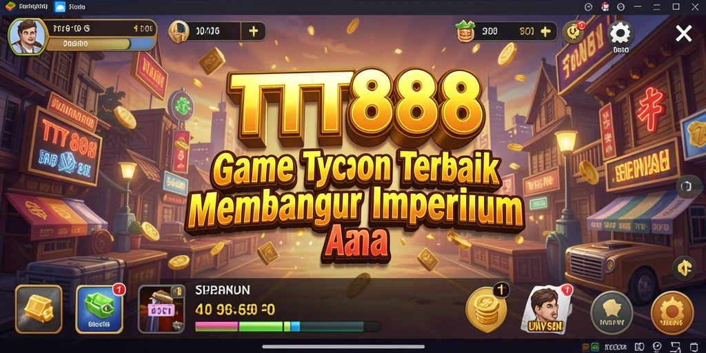 Screenshot utama TTT888 menampilkan gameplay Tycoon yang seru dan penuh strategi.